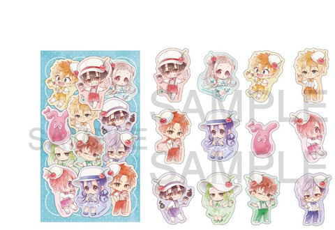 pre order) tbhk summer float cafe stickers (character)