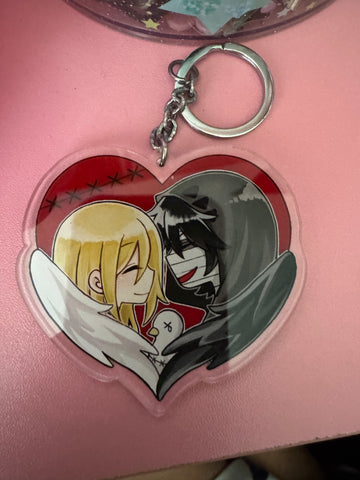 Angels of death keychain