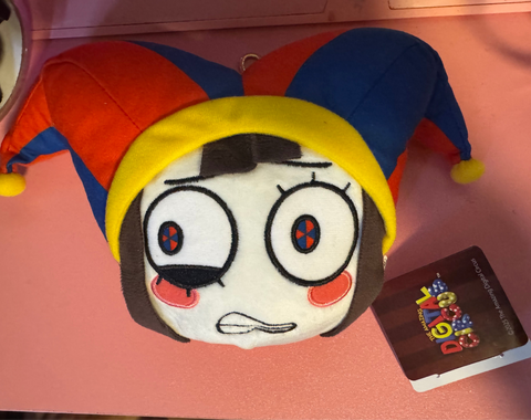 The amazing digital circus card plush holder