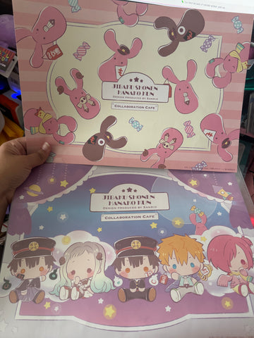 Tbhk paper sheet from the cafe