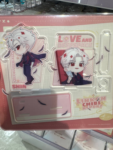 Love and deep space acrylic stand