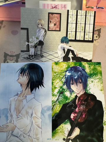 Shugo chara illustration bromide set 3