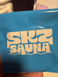 Stray kids pop up sauna can badge