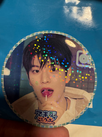 Stray kids pop up can badge